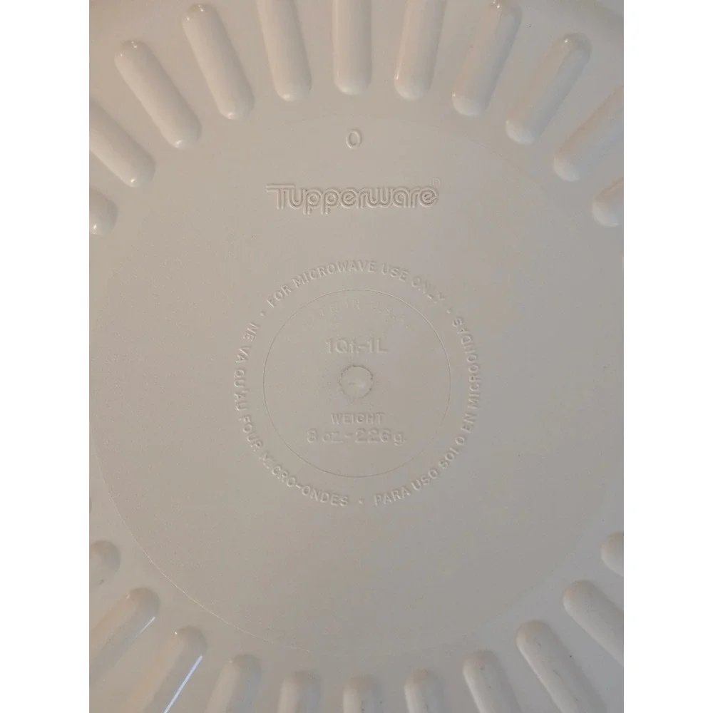 Tupperware includes everything